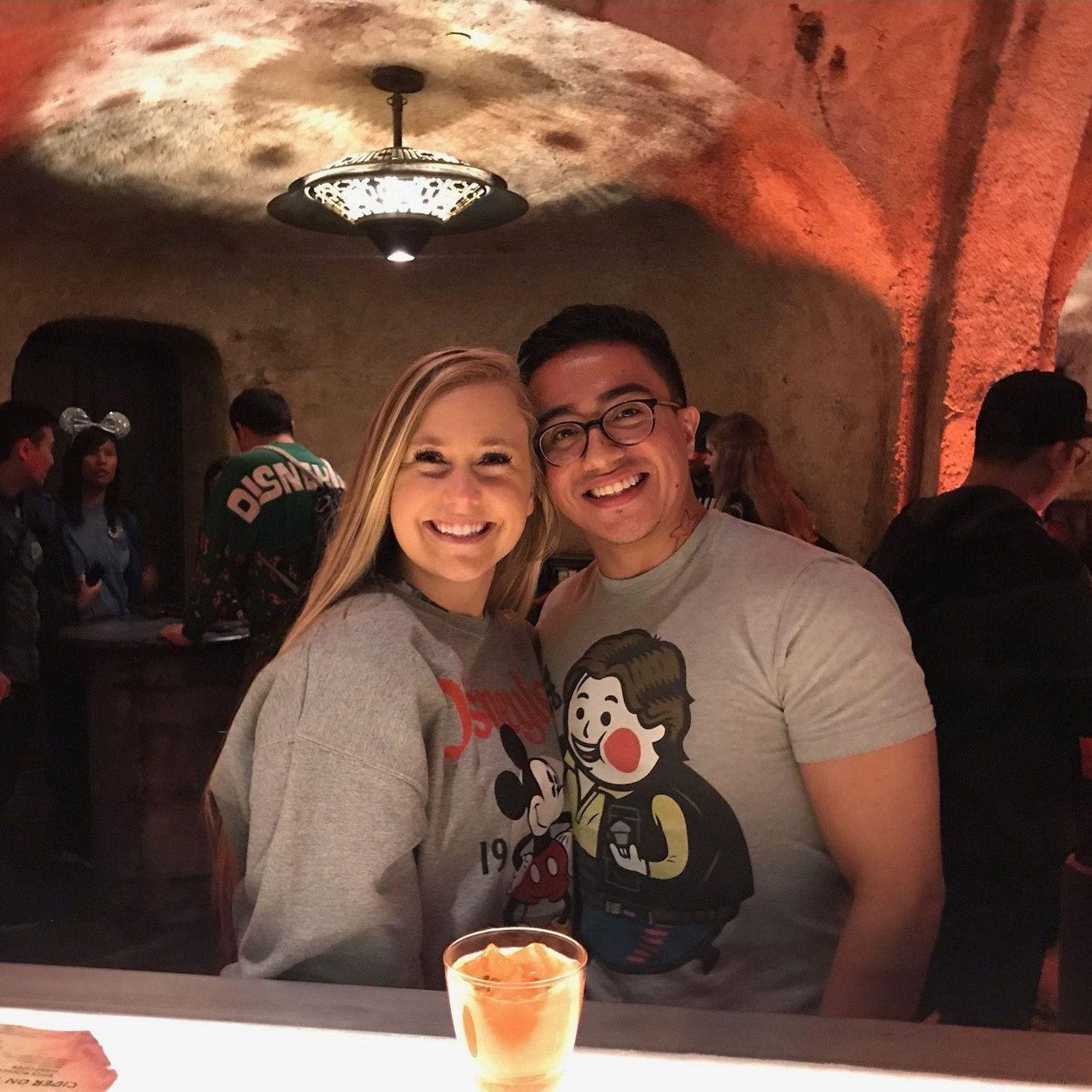 Our first of many trips to Disneyland!
