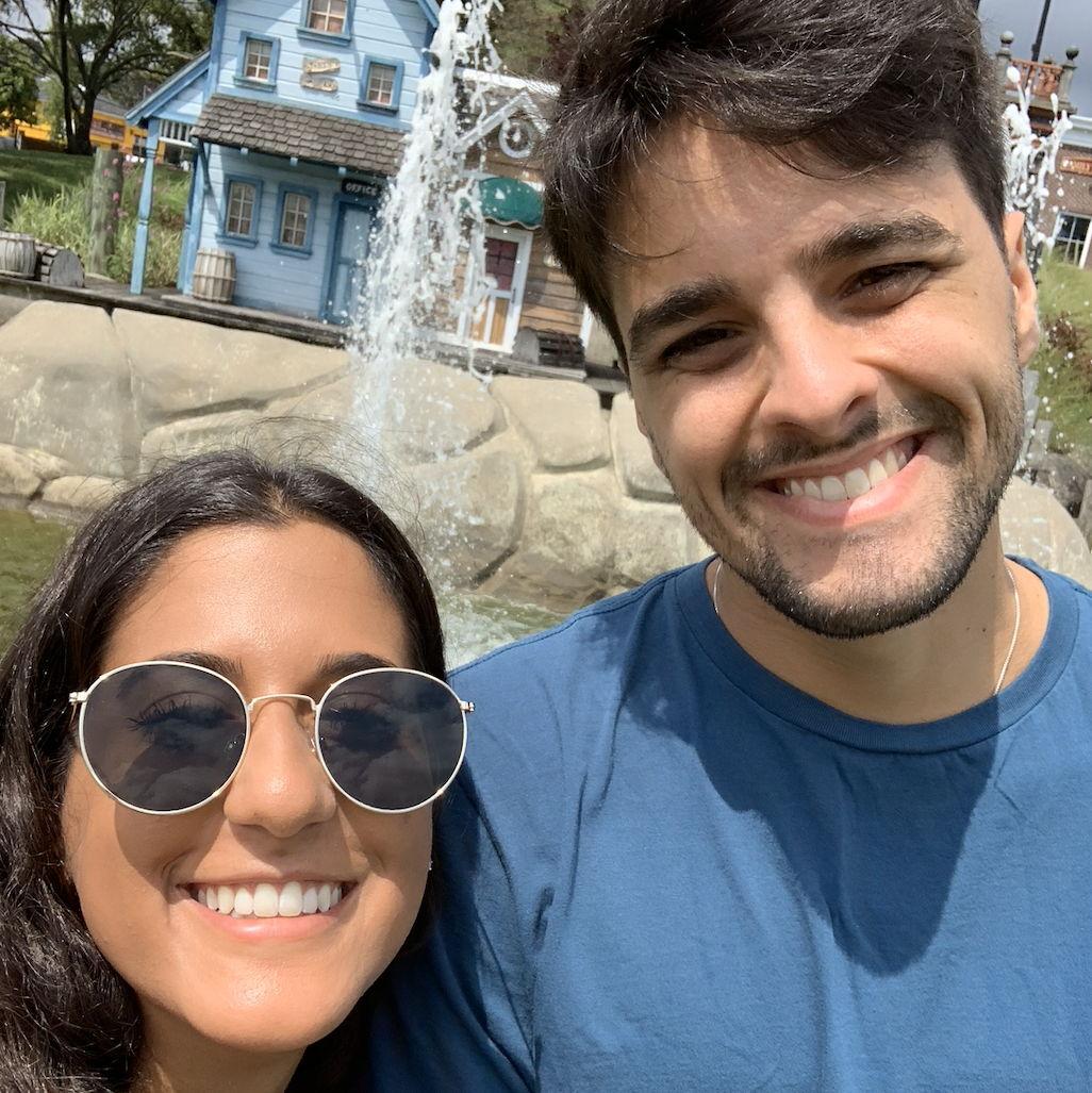 Veronica Beating John at Mini Golf - August 2019