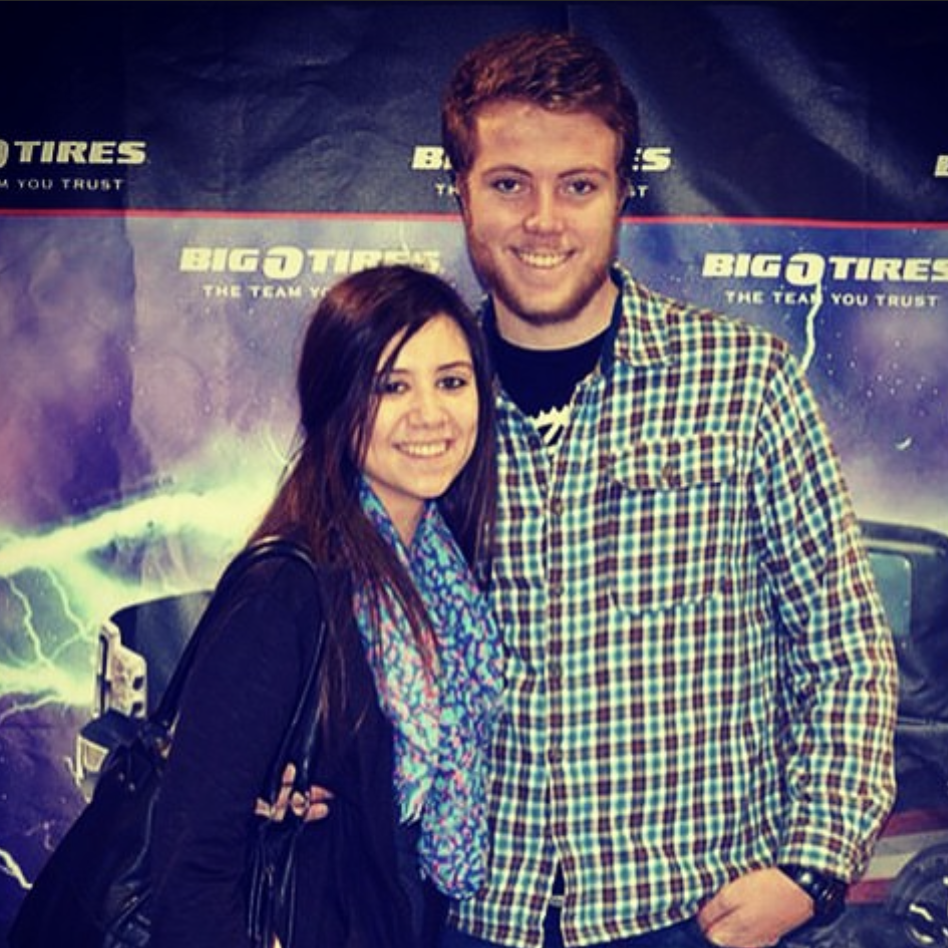 This was us after 8 months of dating January 24, 2015
