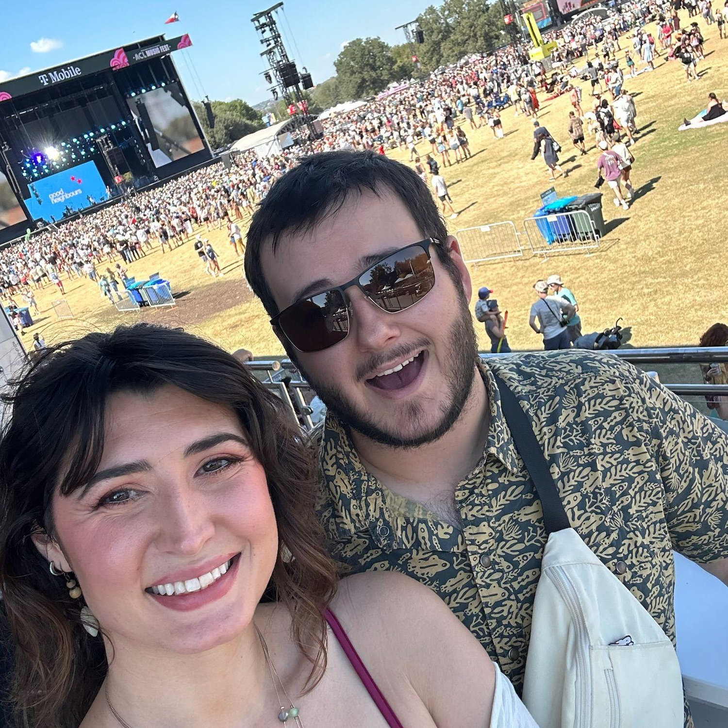 First music festival after the engagement! Austin had great barbecue