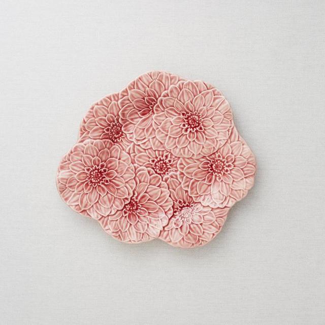 PINK BOUQUET FLOWER - DINNER PLATE