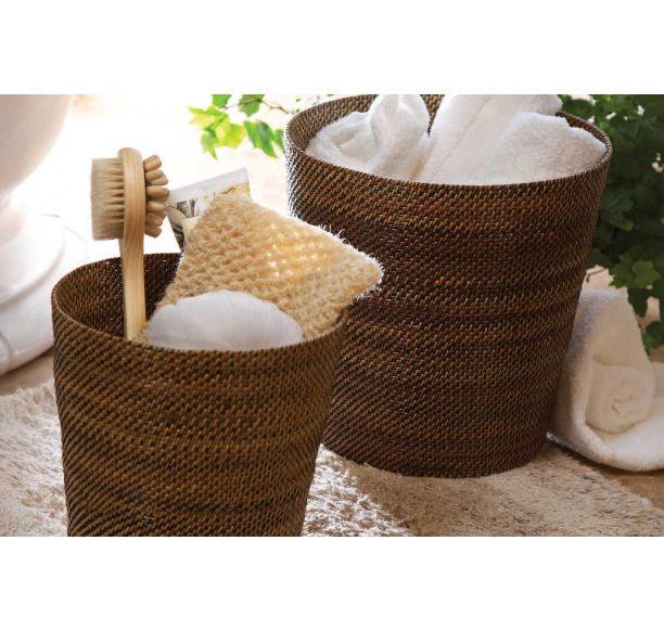 Rattan Waste Basket
