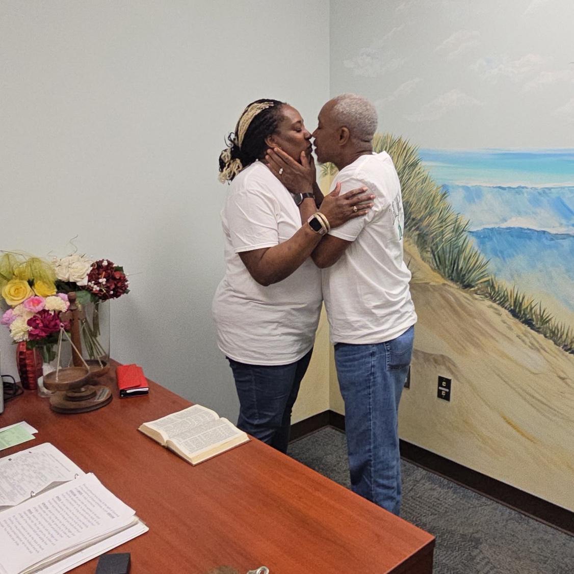 Mr. & Mrs. William Pollard-Howard….we progressive like that!! 😅😉