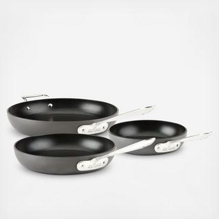 HA1 Hard Anodized 3-Piece Fry Pan Set