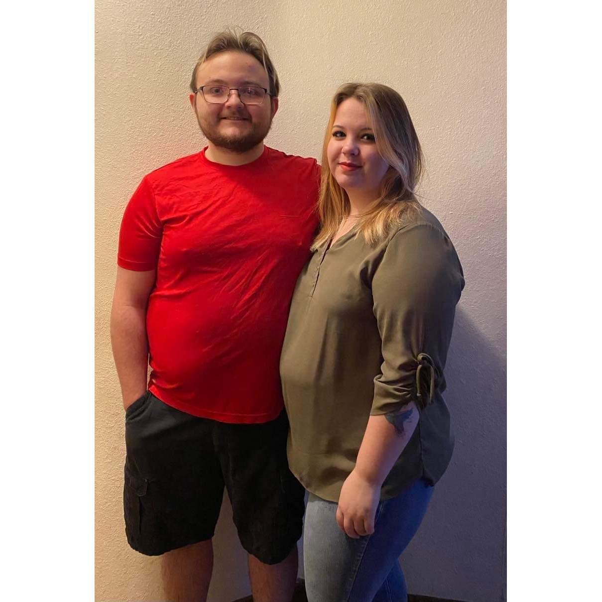 Date night, I was super nauseous but we wanted to go anyway
