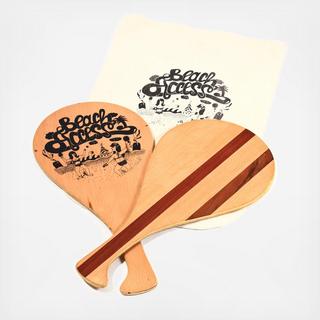 Hand-Crafted Camille Lavaud Beach Game Rackets