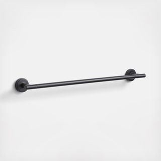 Modern 24" Flat-End Bath Towel Bar