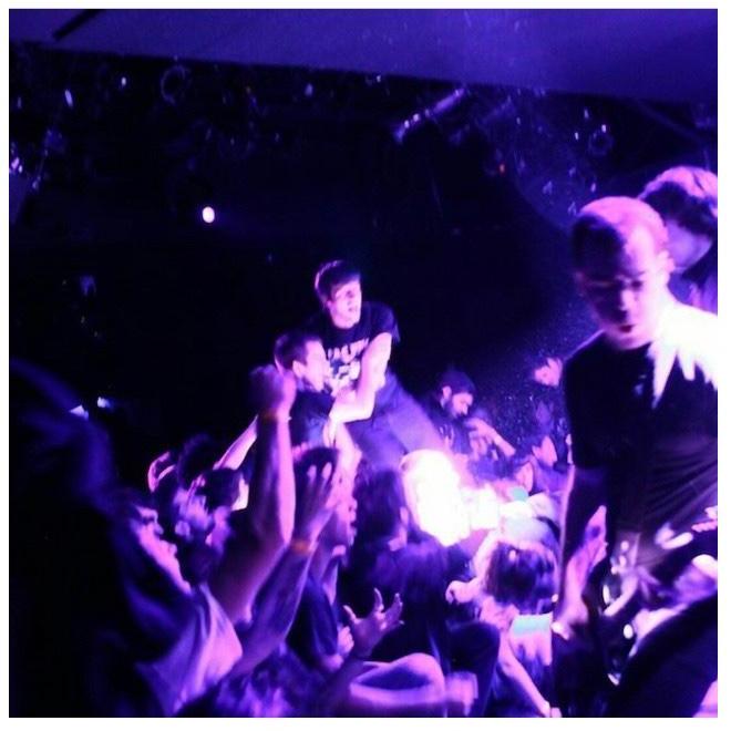 This is the night bret and I met. WHEN WE MOSHED INTO EACH OTHERS HEARTS