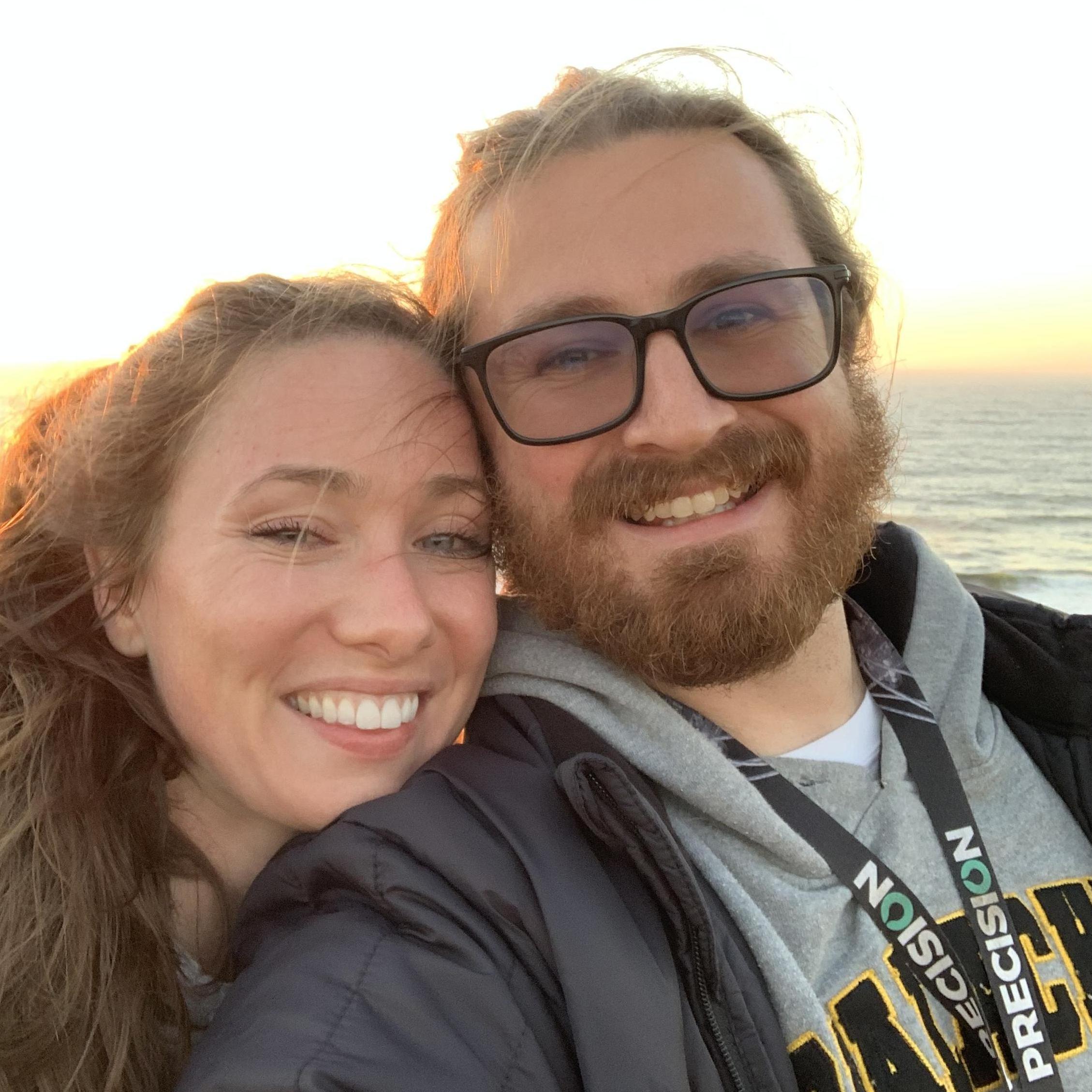 Our sunset spot at sunrise.