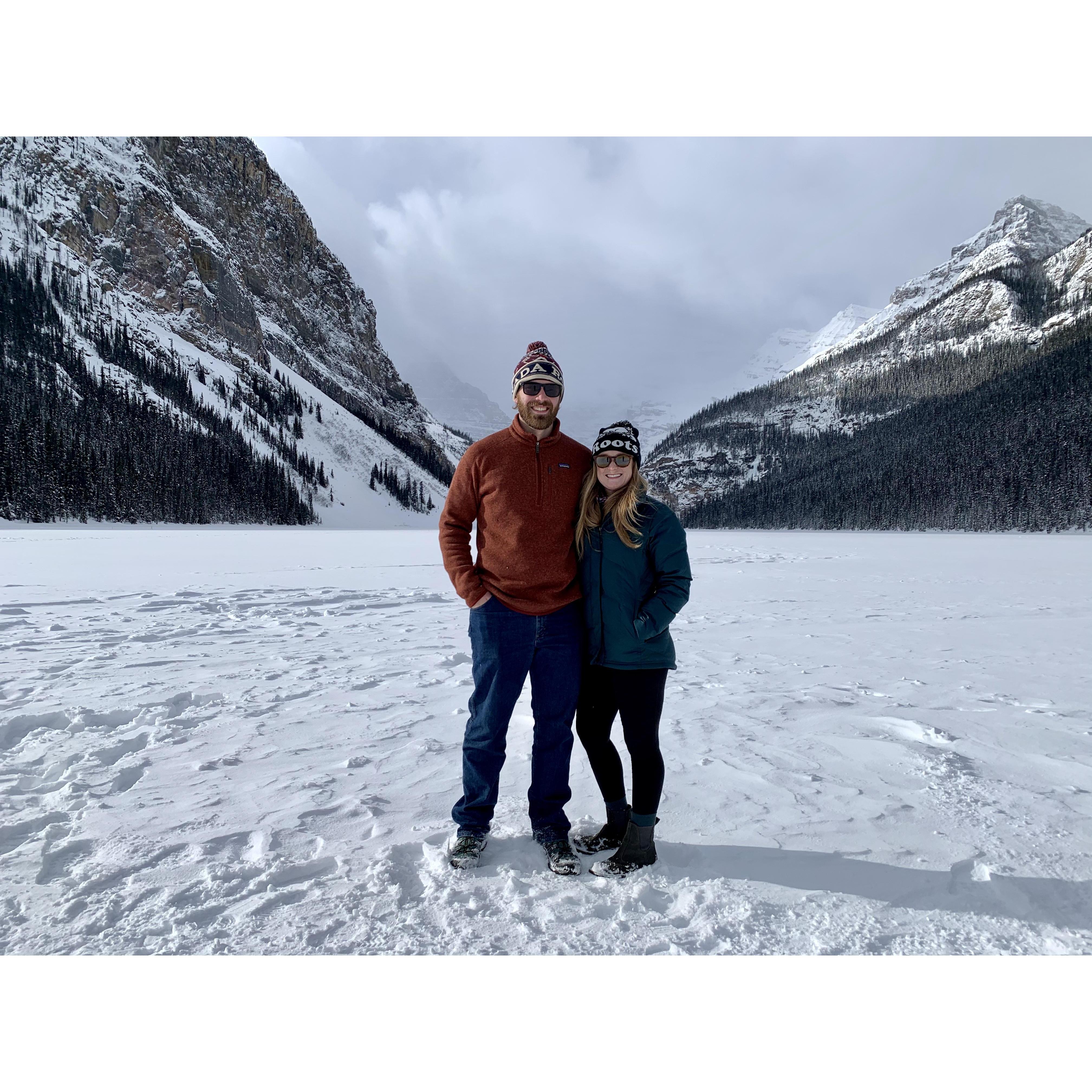 Lake Louise in winter!