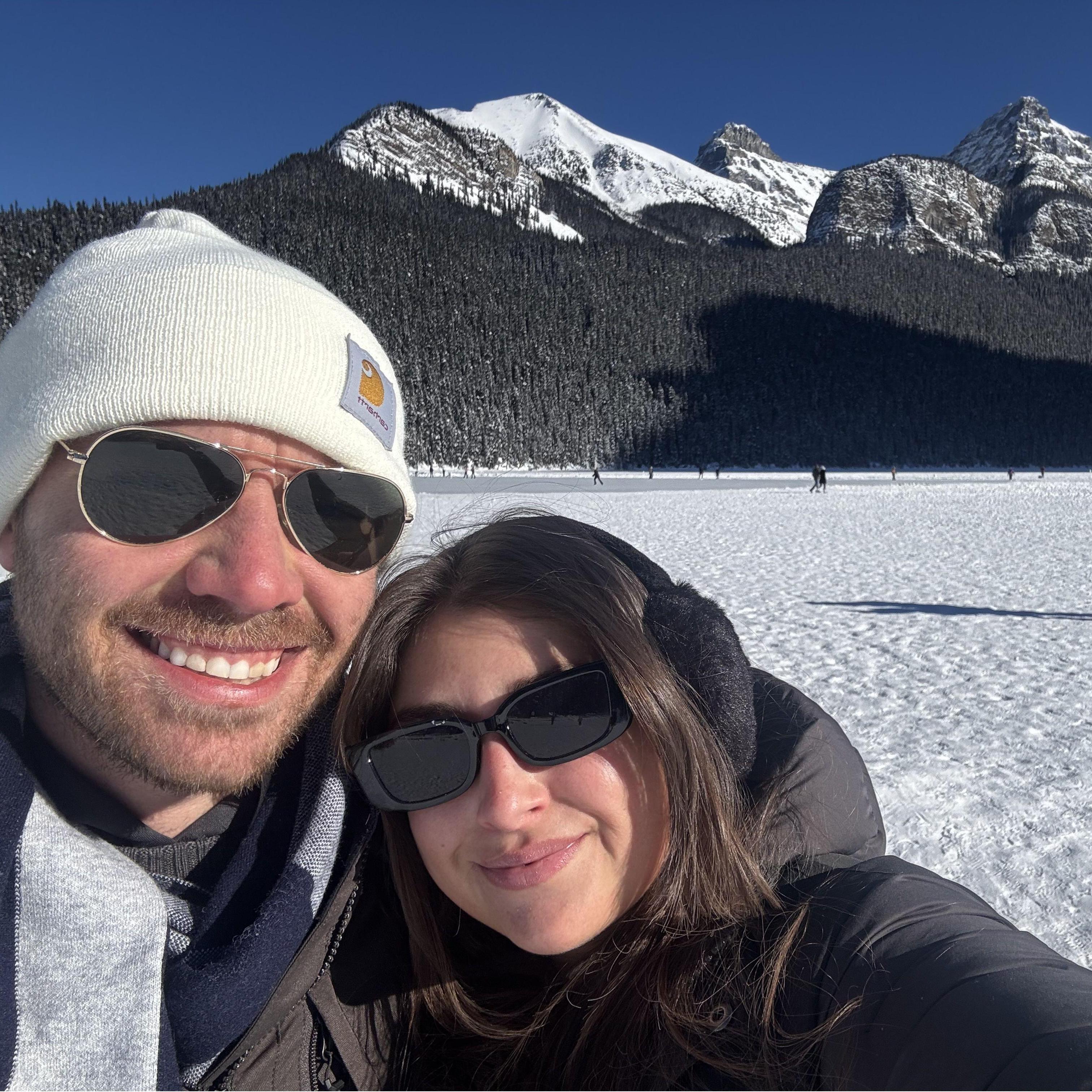 Everyone loves a winter lake day- Lake Louise, Banff Canada February 2025