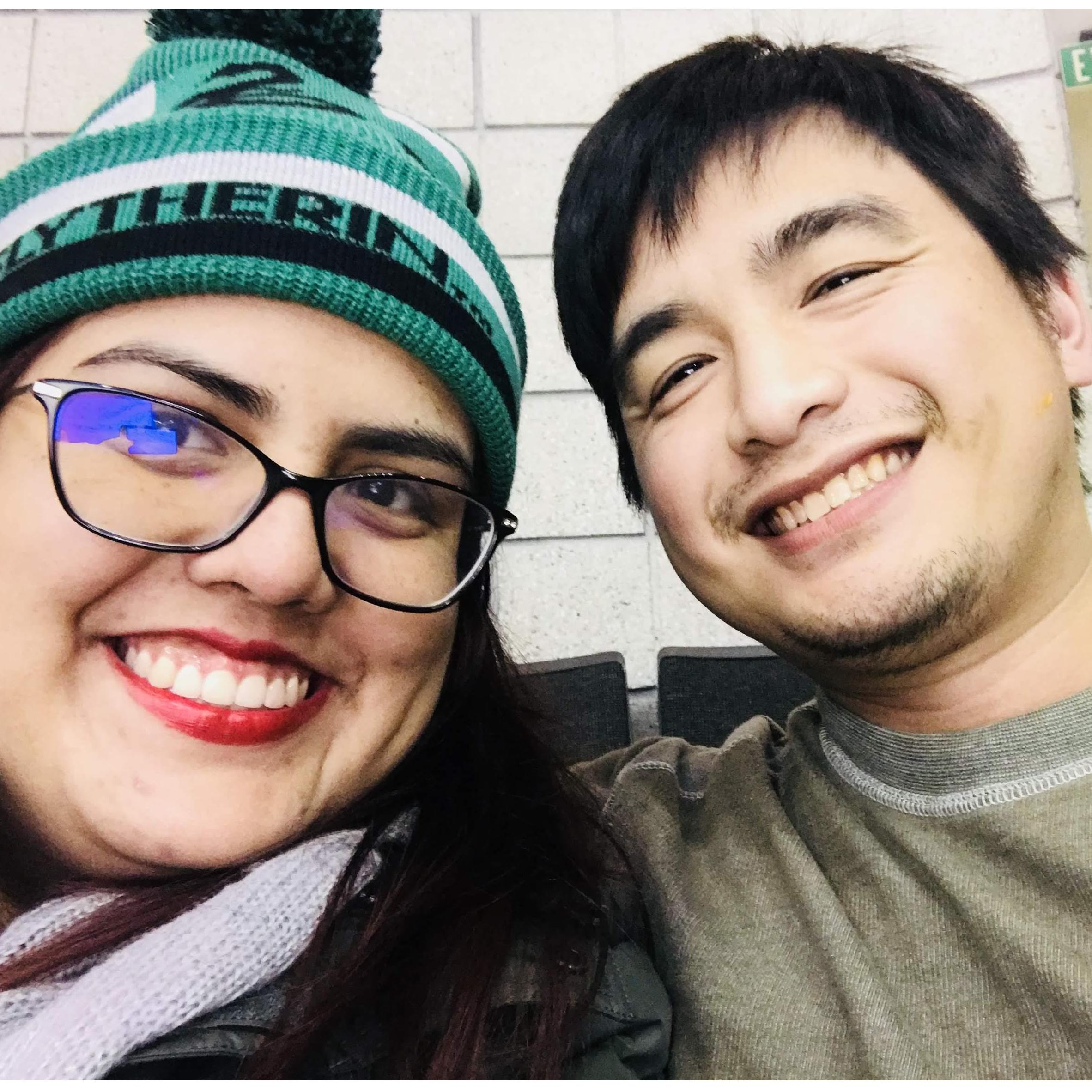 First Hockey game together