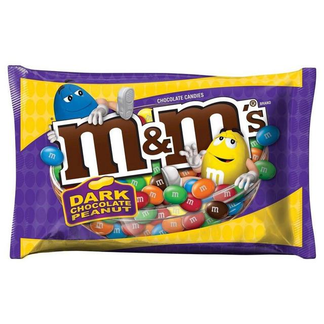 M&M's Dark Chocolate Peanut Candy, 10.8 oz