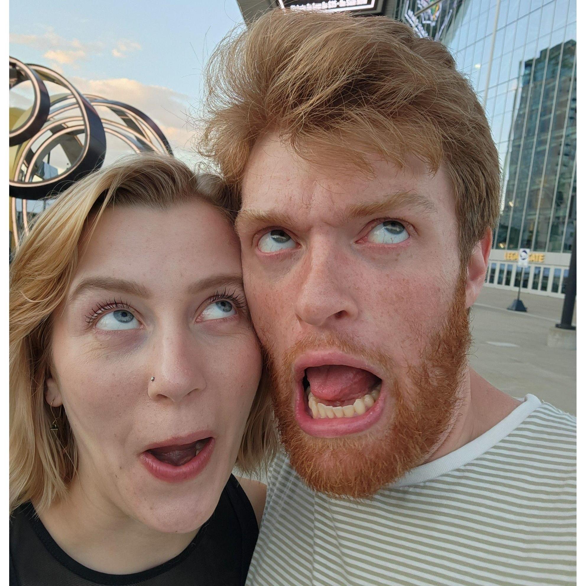 Our first concert together - Ed Sheeran!