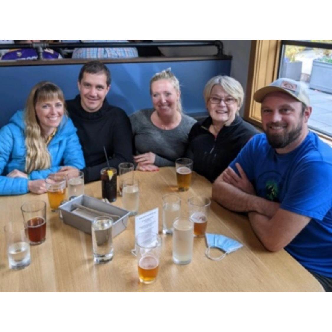 Robertson family lunch
