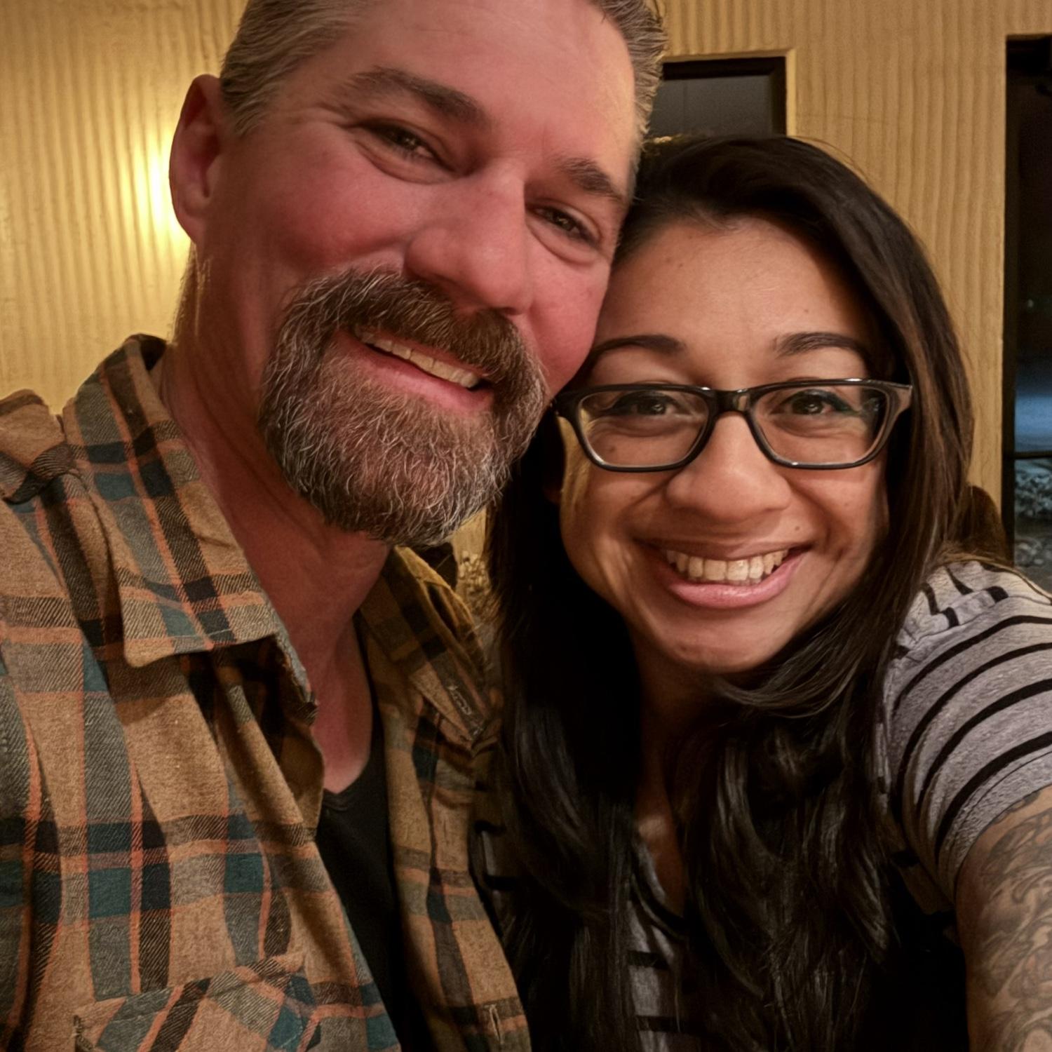 Our first date, at Tumbleweed Lounge!