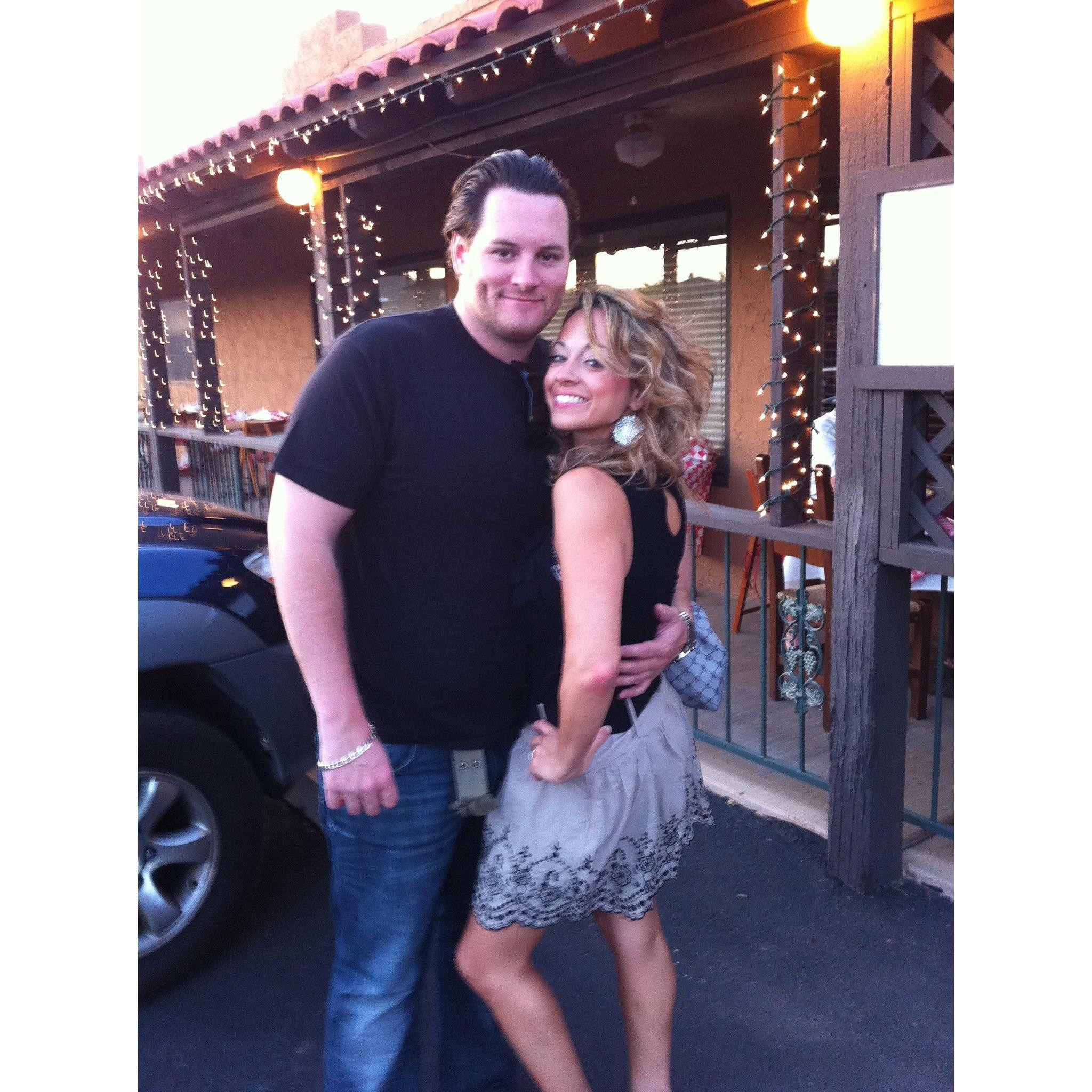 My birthday in Arizona.