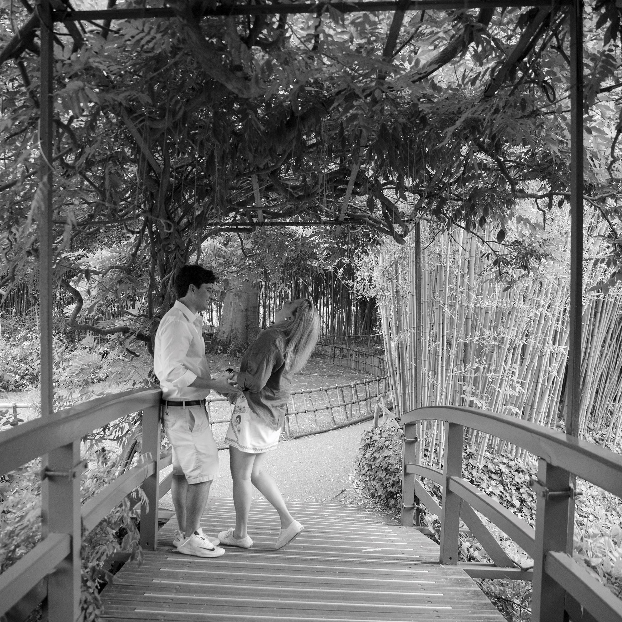 July 14th, 2024. Our engagement, Giverny, France. I really couldn't believe it.
