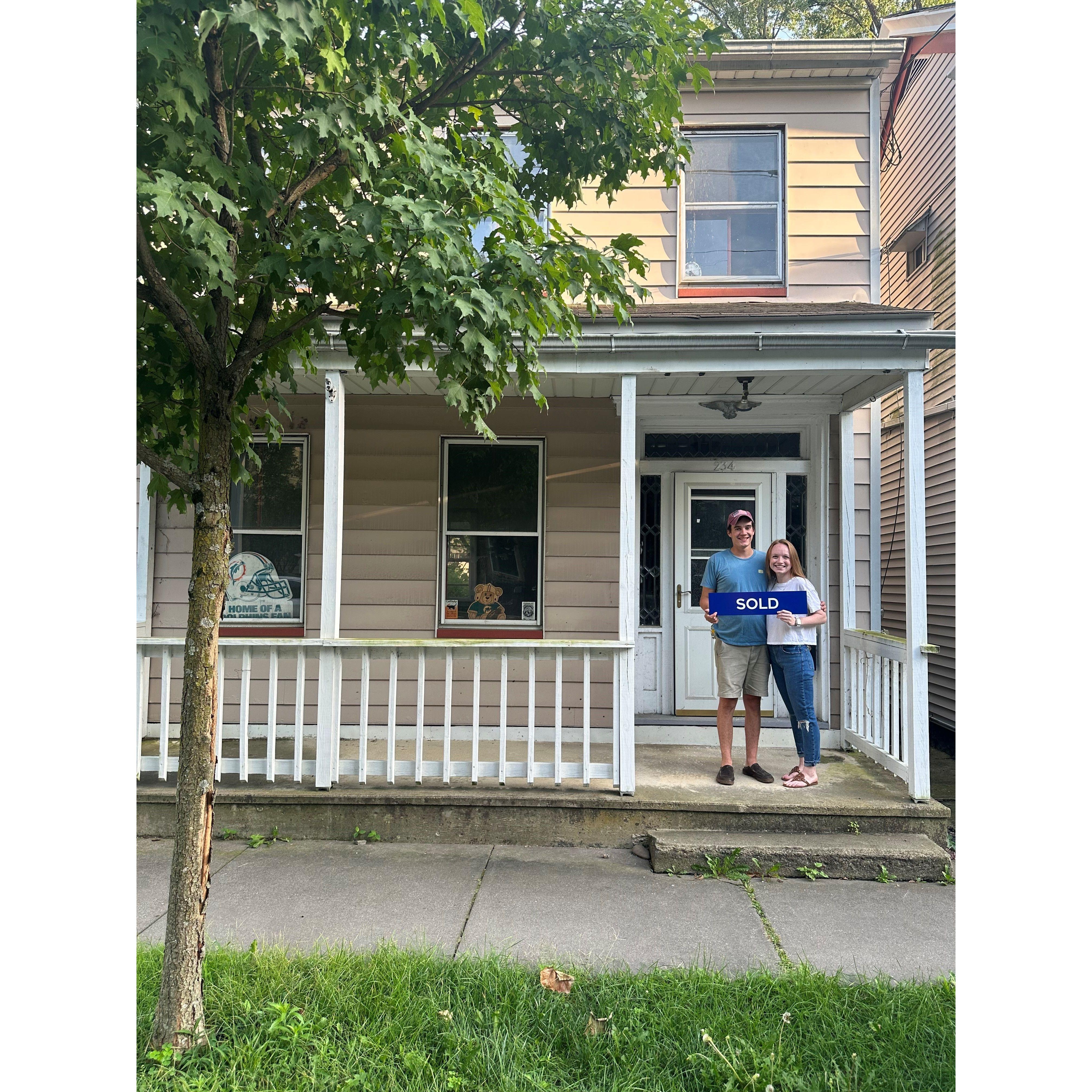 Our first house! :)