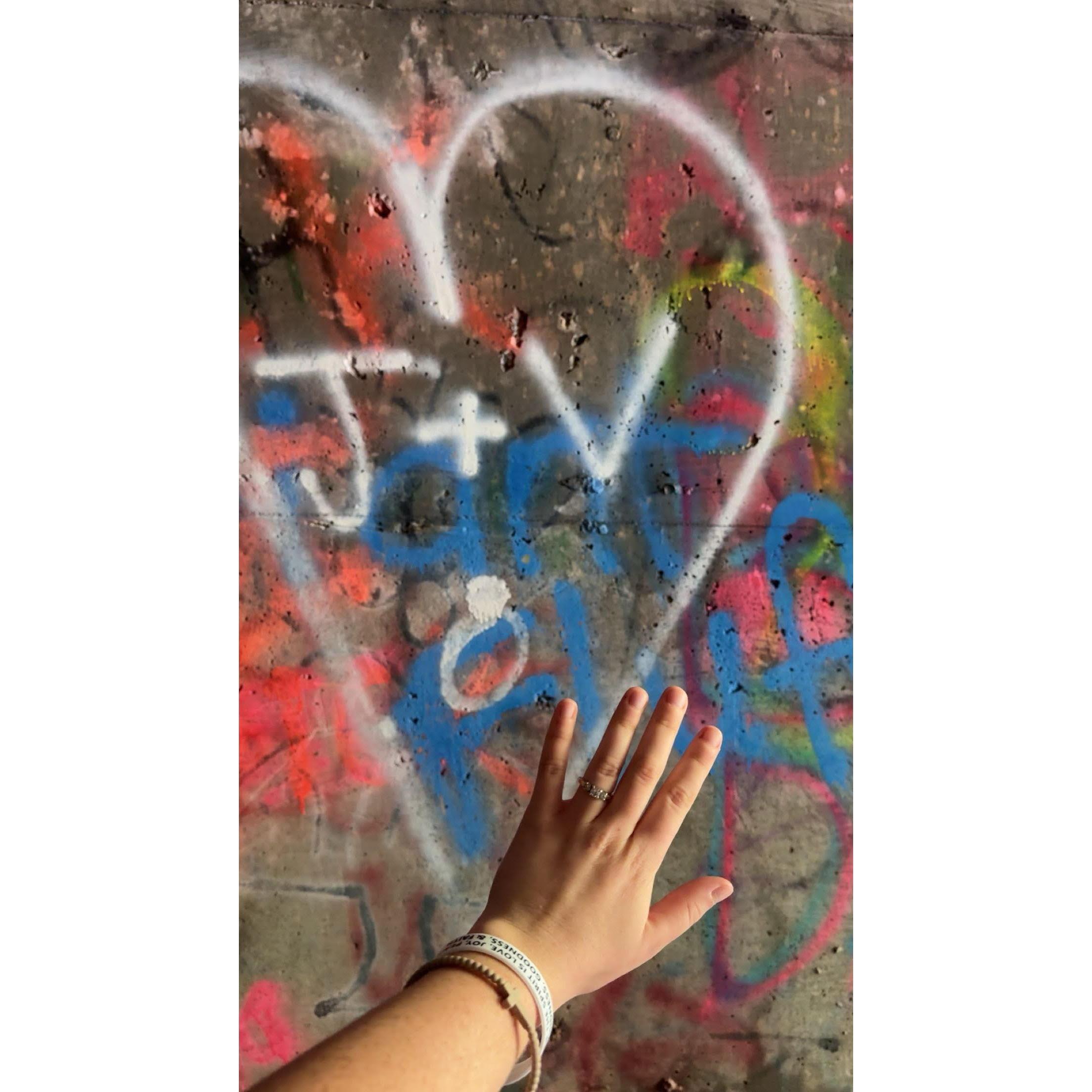 Enchanted Creek Off Road Trail, Blue Ridge Mtns. Day of proposal.