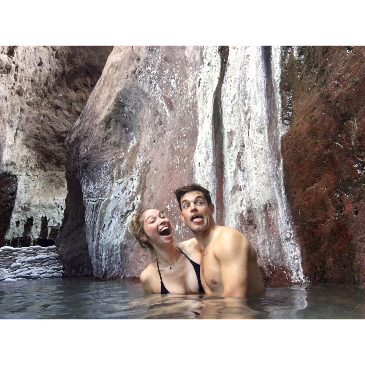 October, 2019: After reconnecting at Labor Day party in 2019, Gabi knew Morg was the one when he agreed to go on a 3-day hot spring road trip to Utah after only dating for barely 1 month.