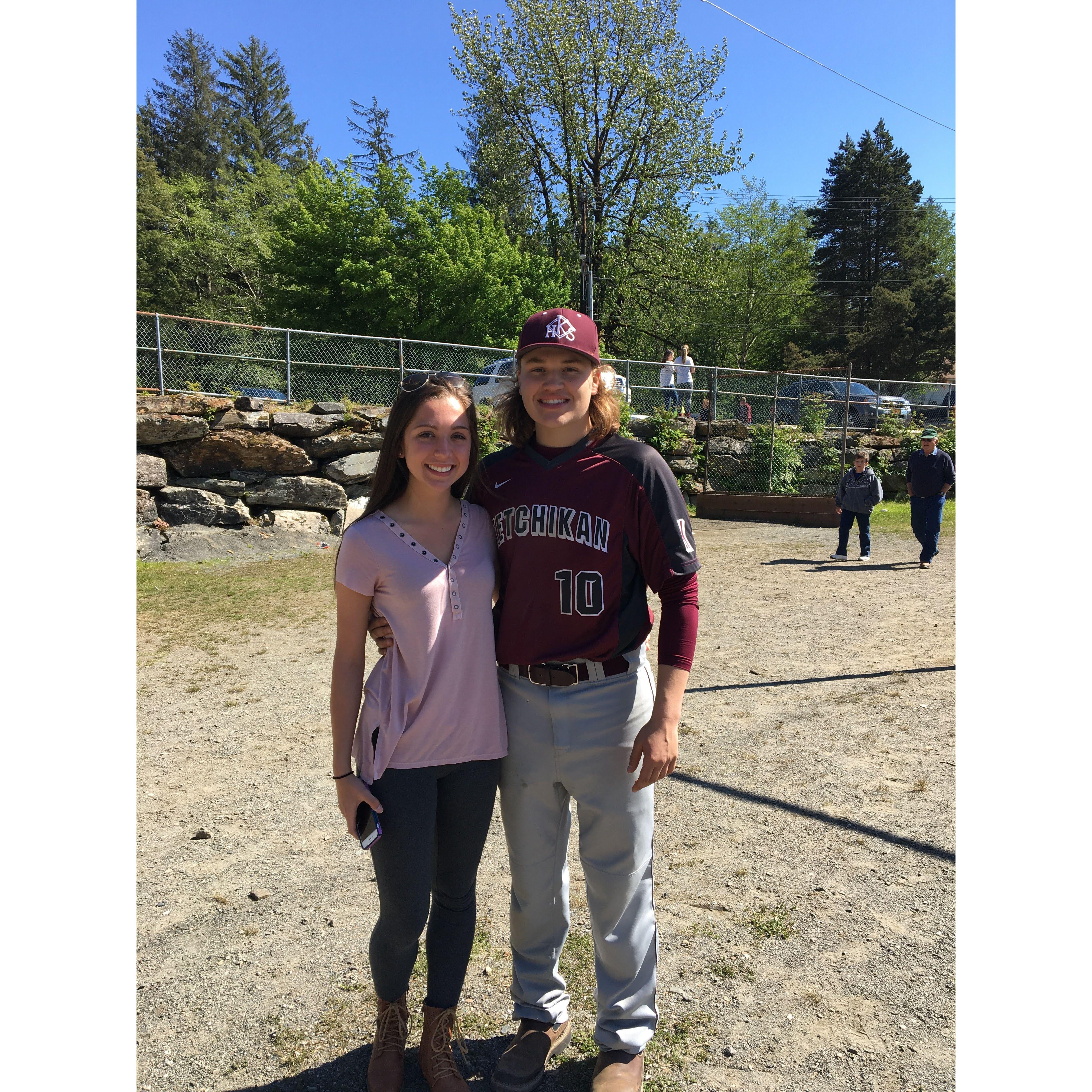 Alec's Senior Year Baseball - 2017