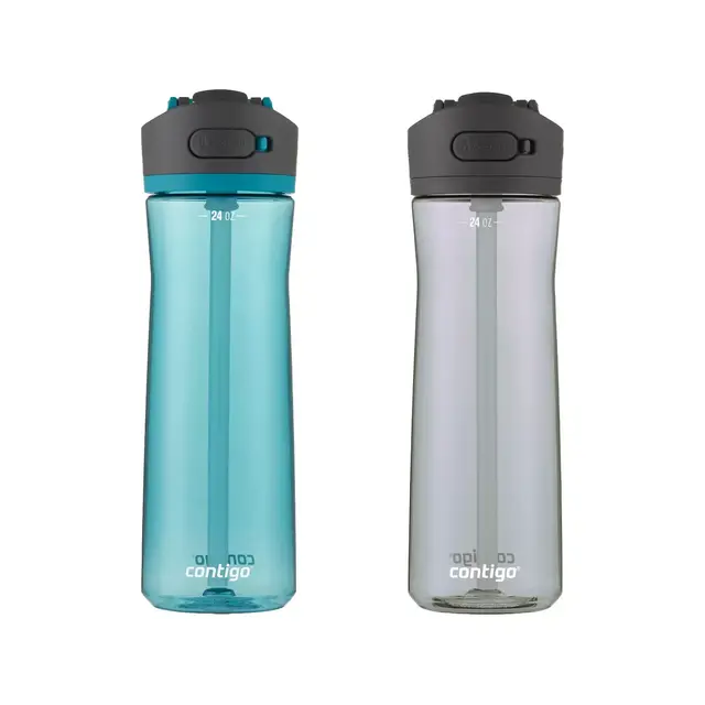 Contigo 24 oz. Ashland 2.0 Tritan Water Bottle 2-Pack - Juniper/Sake
