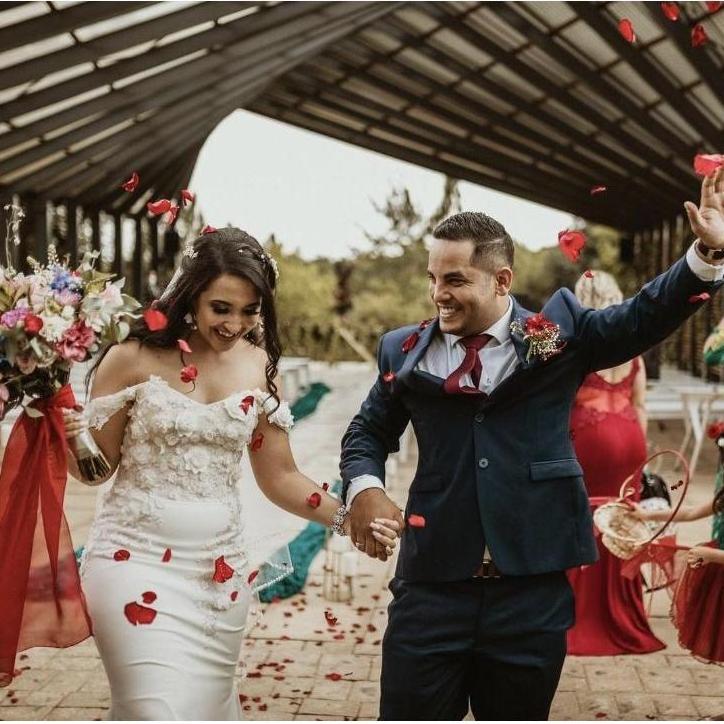 Groom's sister and her husband - Terri and Emilio