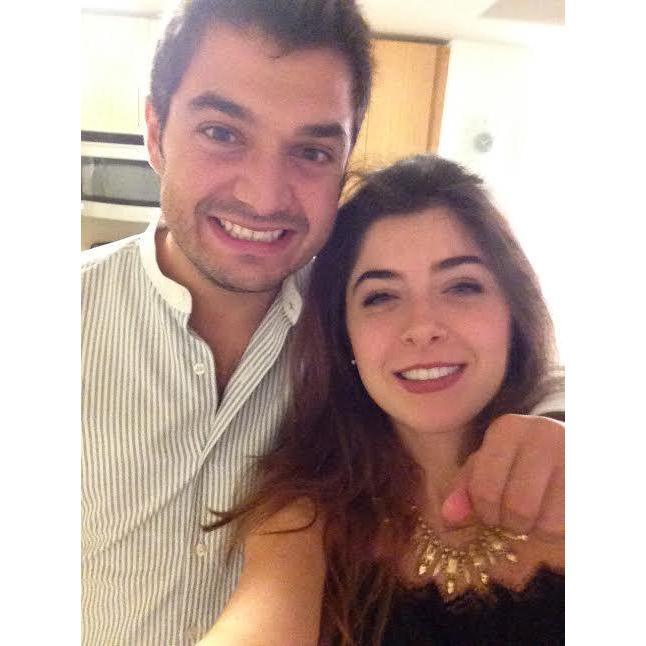 First time Mika visited Dana in Boston...right after Dana's cousins wedding and before everything became official!
