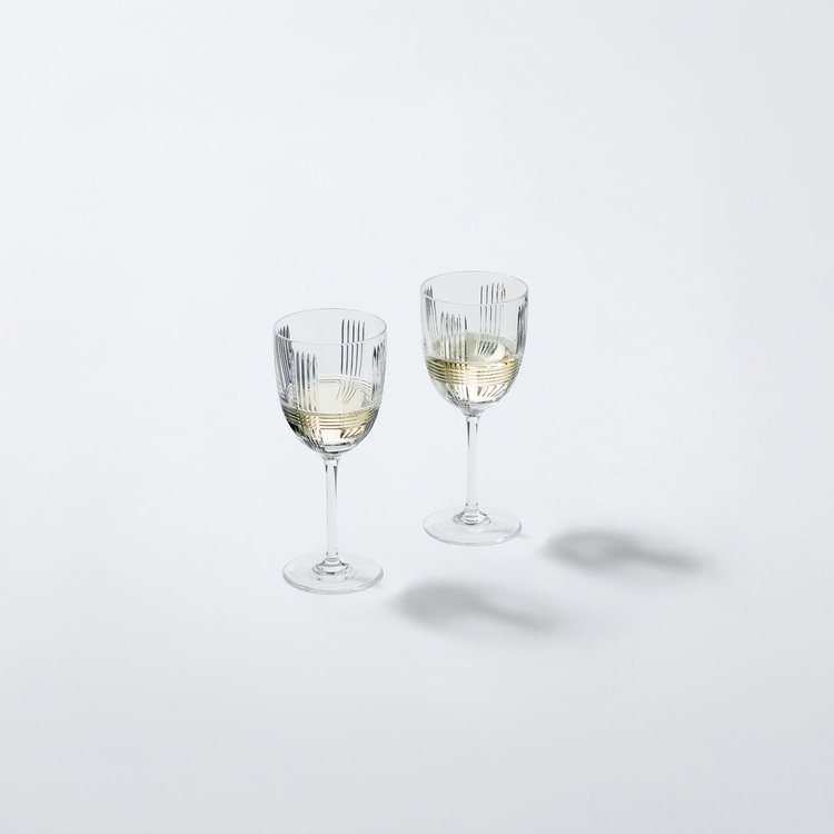 Marquis by Waterford, Marquis Vector White Wine Glass, Set of 2 | Zola