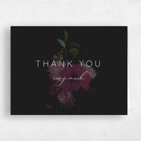 Black Wedding Thank You - Kylan Landscape