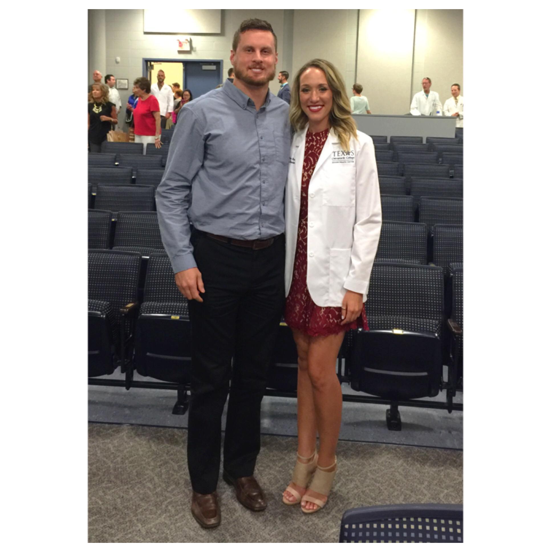 Kimber's White Coat Ceremony, 2016