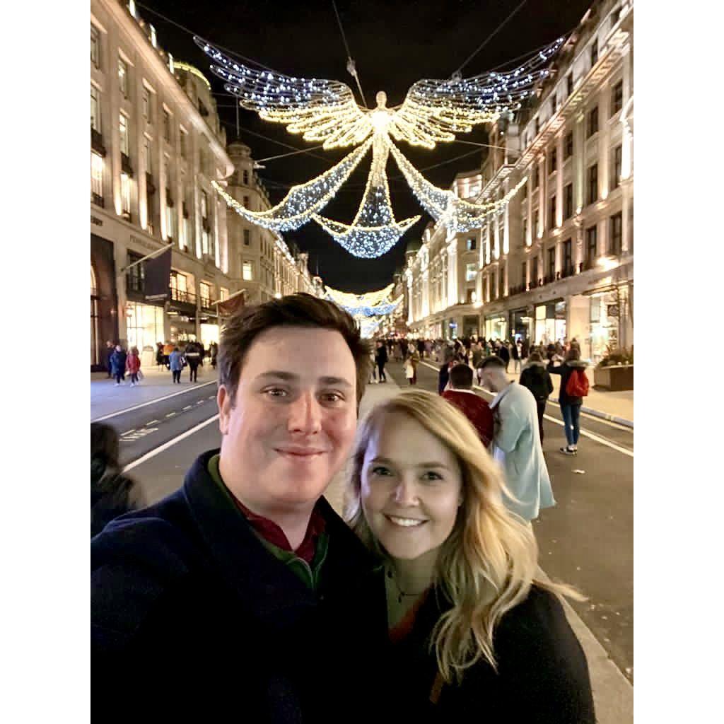 Our first Christmas in London