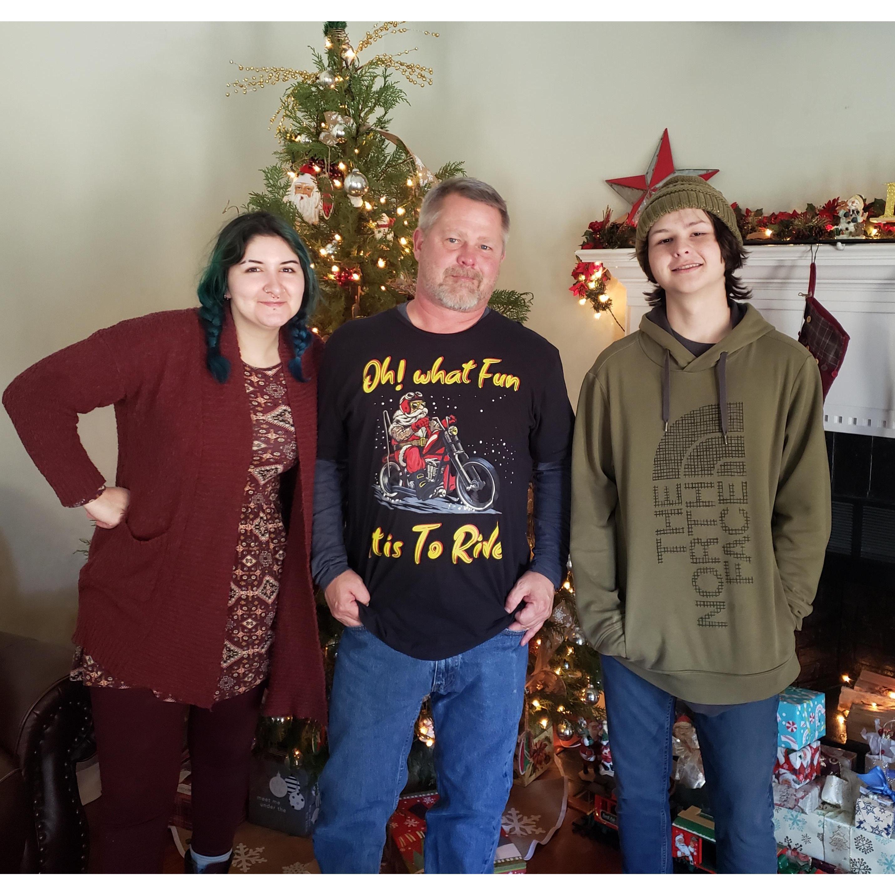 Savannah, Brian, and Dalton...Christmas 2022