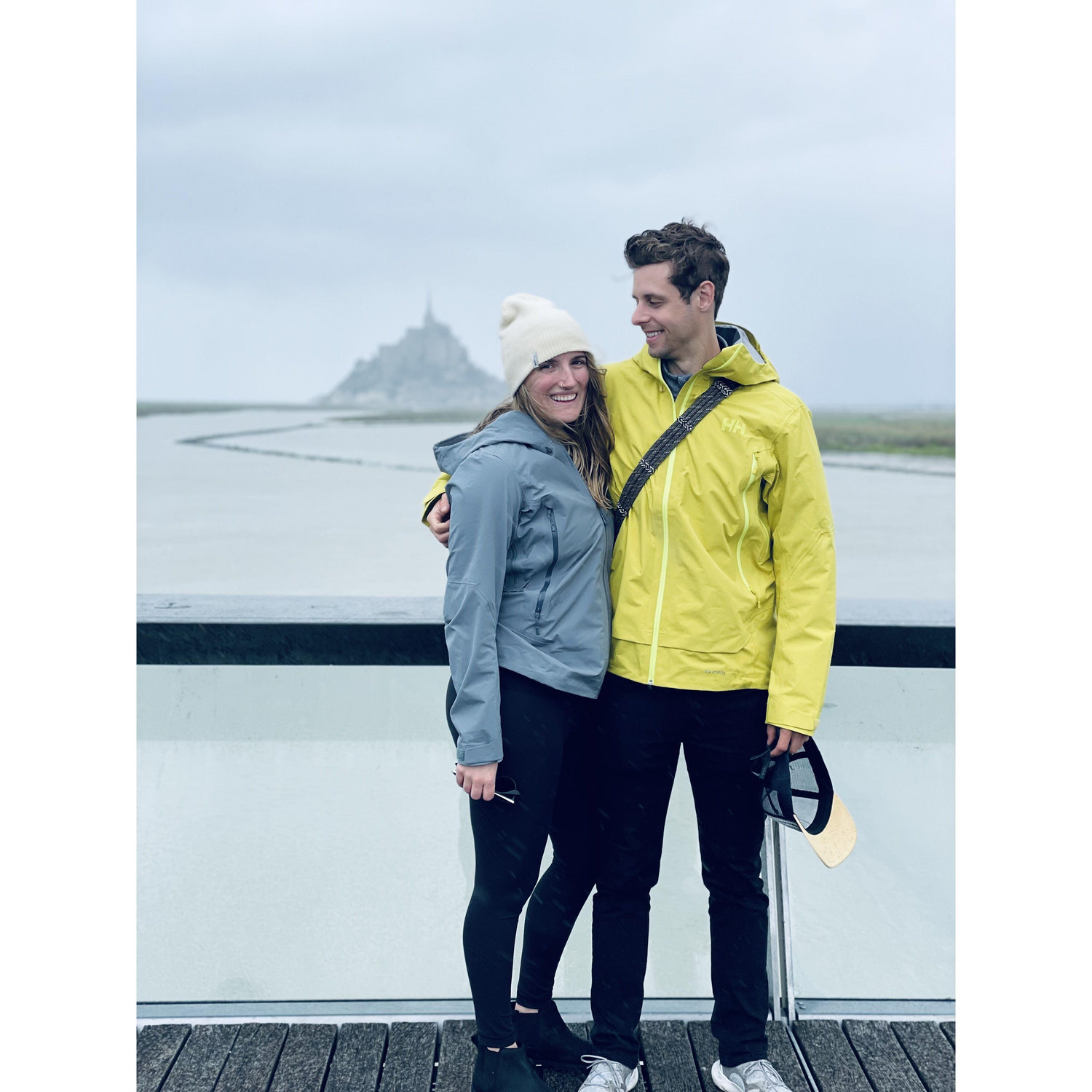 Our first trip abroad together in France.