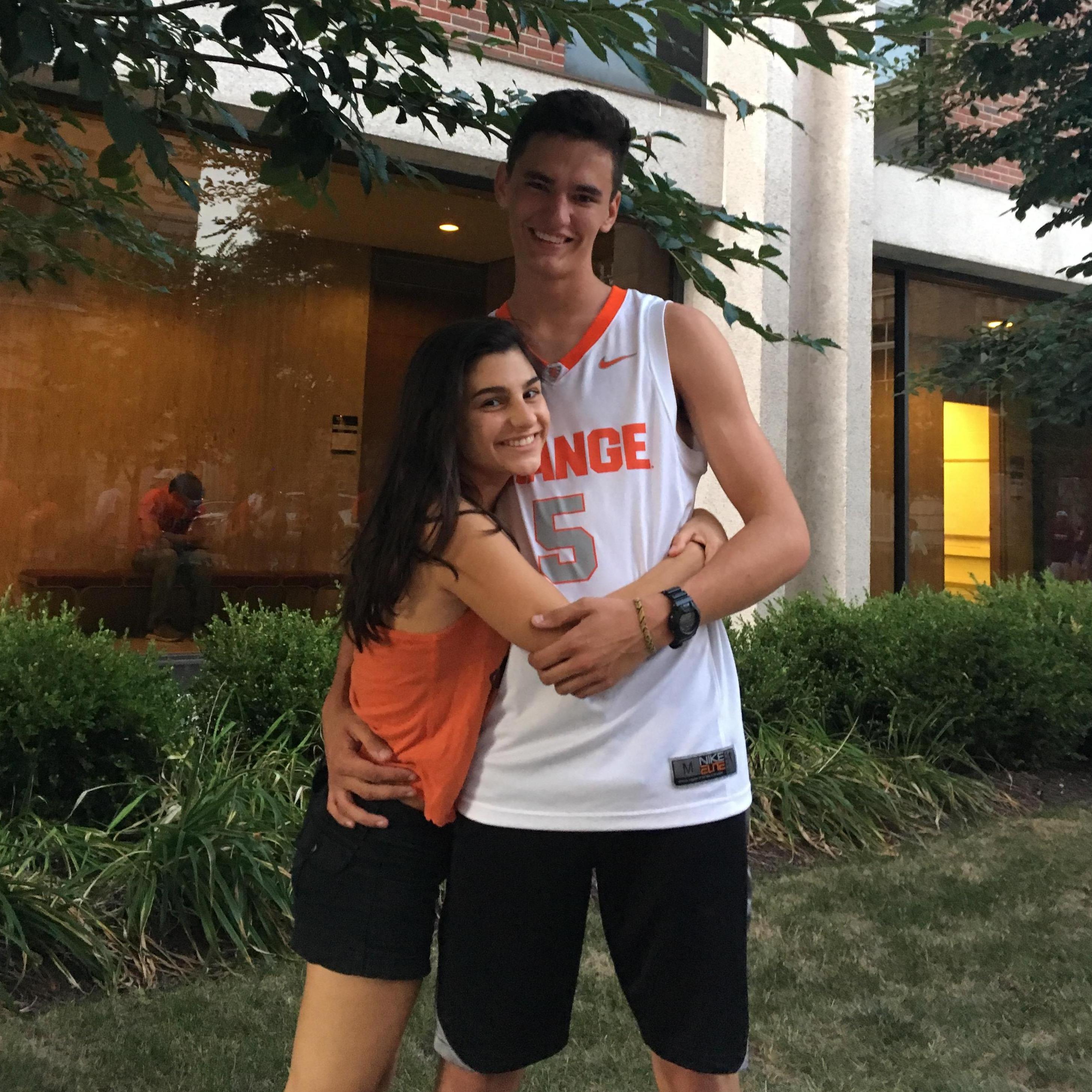 We met during our first year attending Syracuse University.
