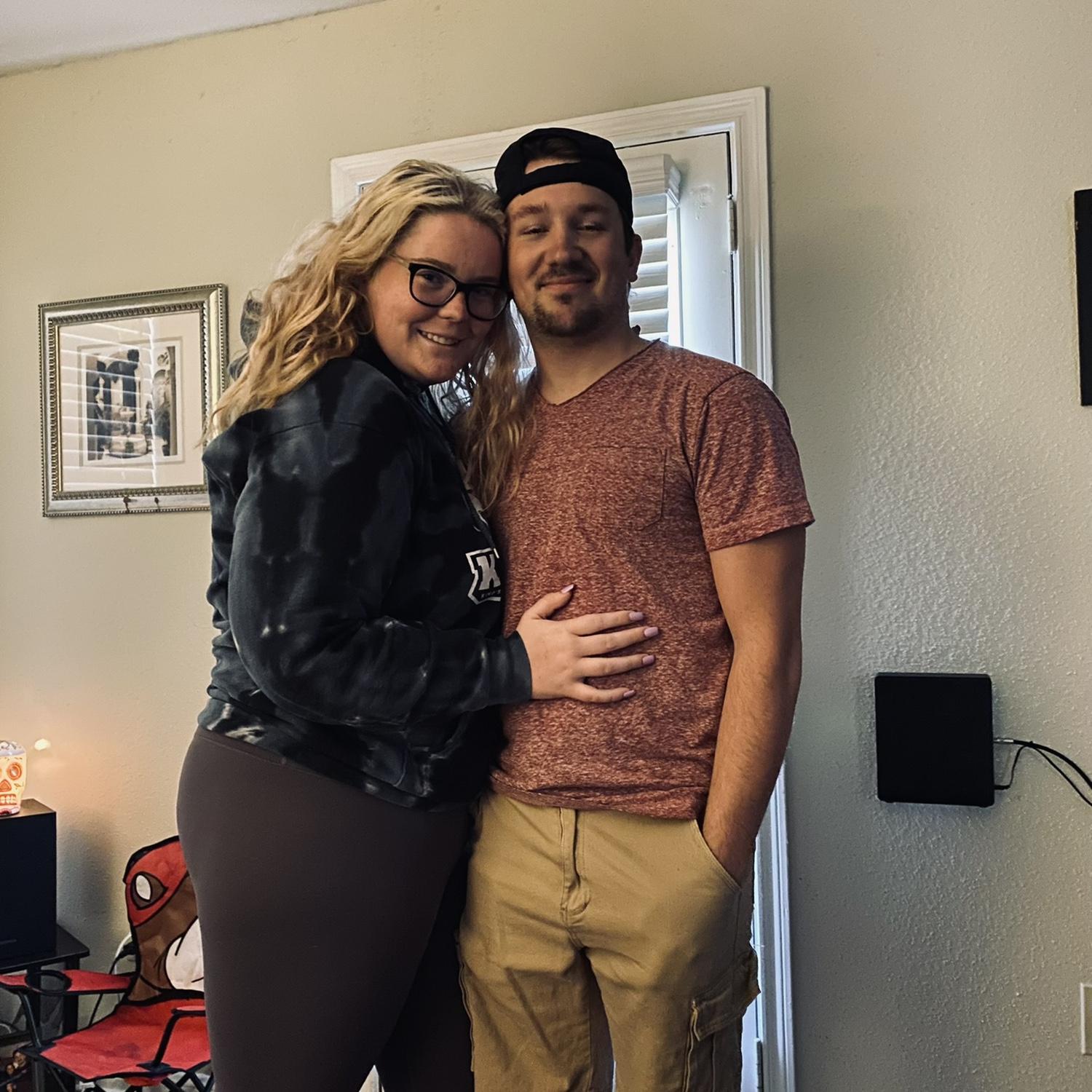 One of our first pictures as a couple!