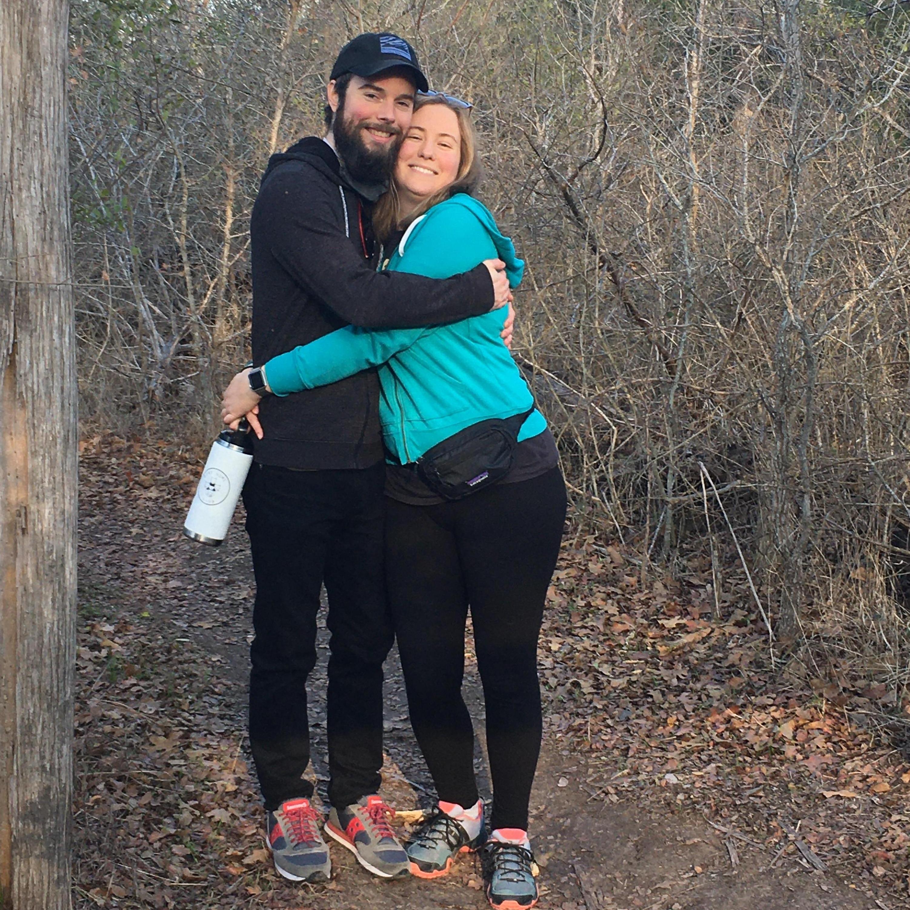 Hiking at McKinney Roughs Nature Park in 2020