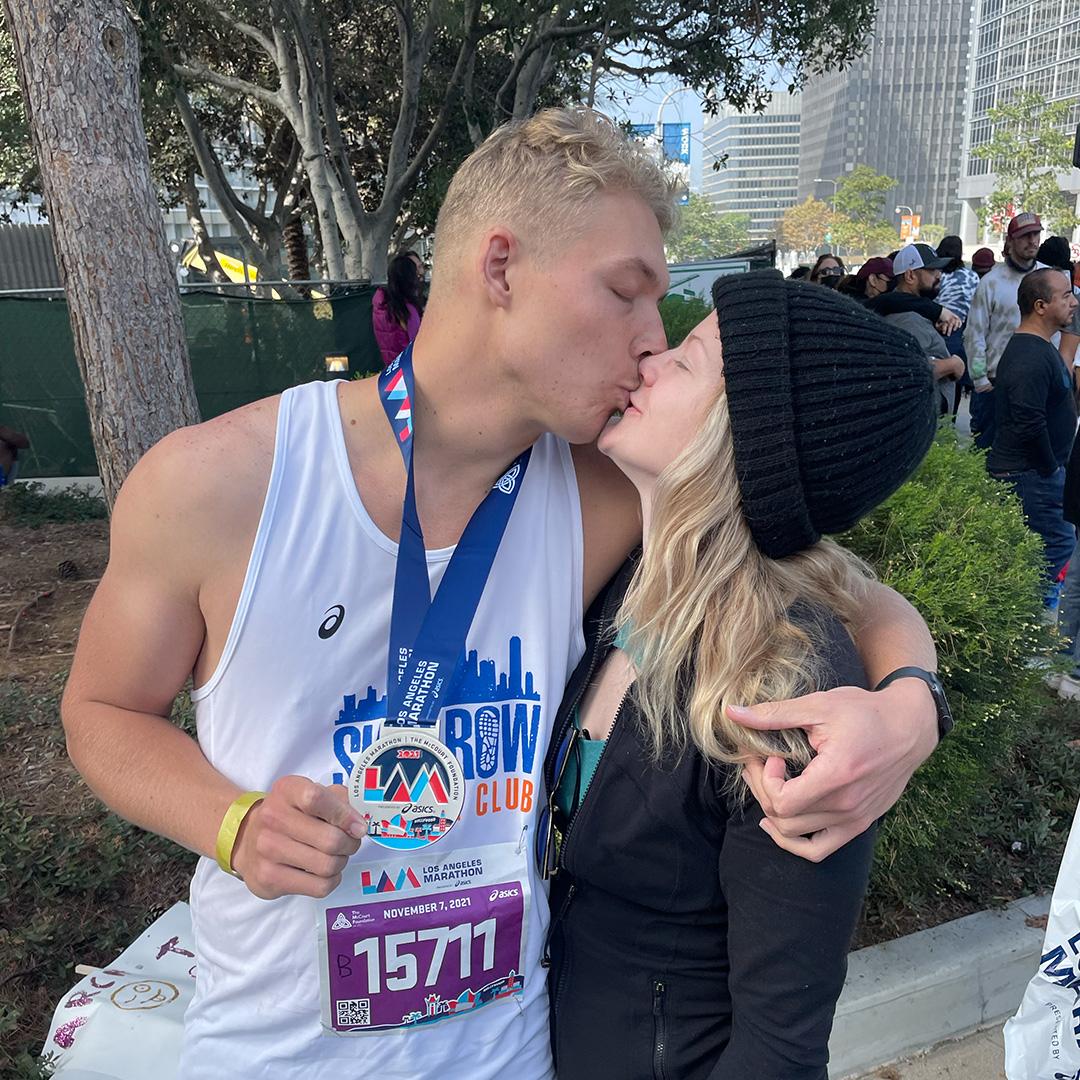 Jonathan's 4th LA Marathon