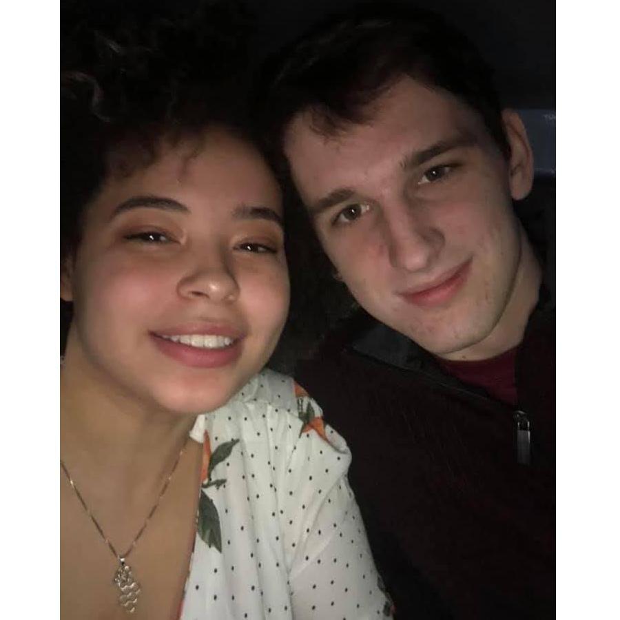 This was after our four year anniversary dinner before I had to go to my night class at the time.