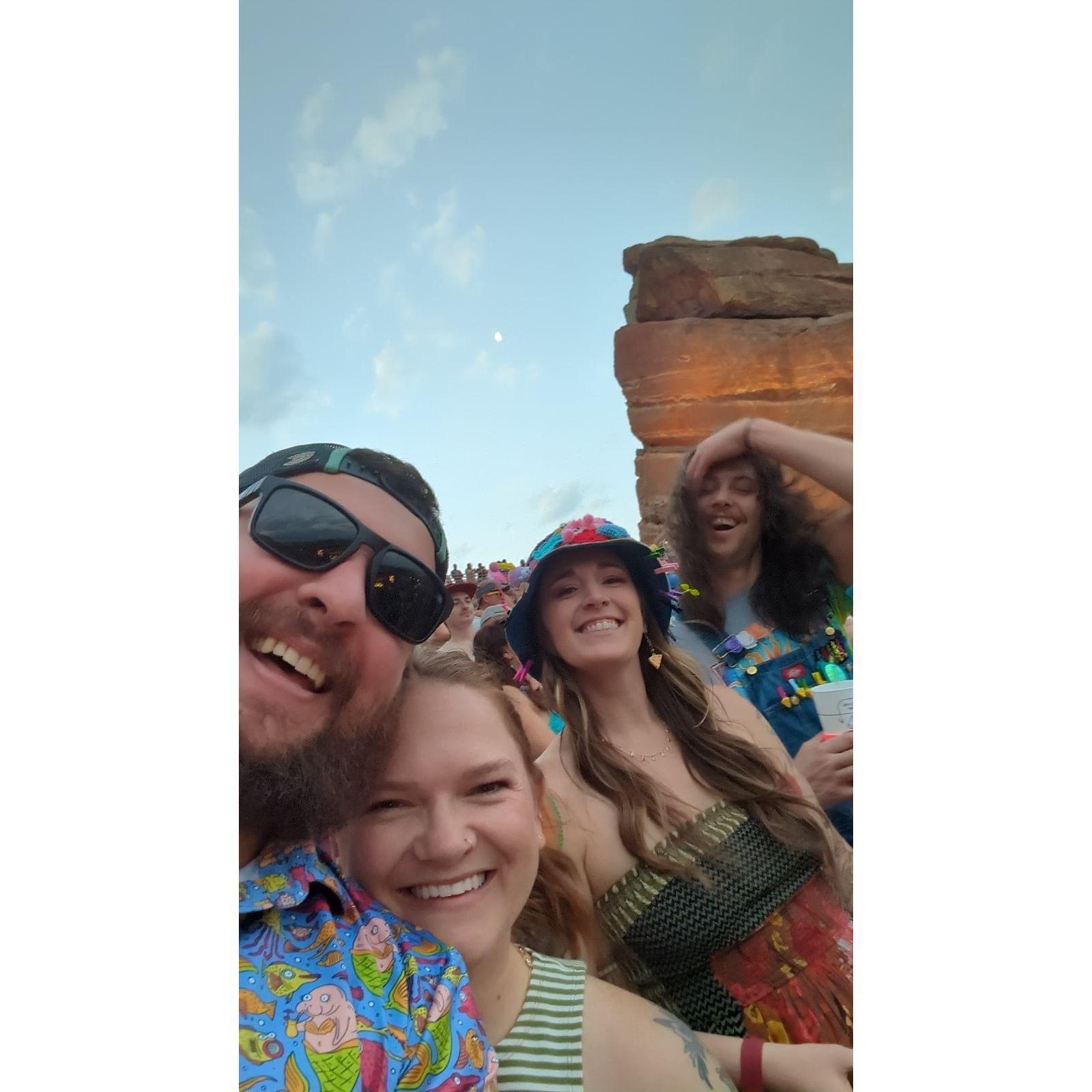 Red Rocks with Friends!