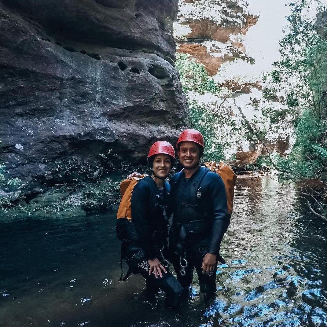Canyoning in the Blue Mountains