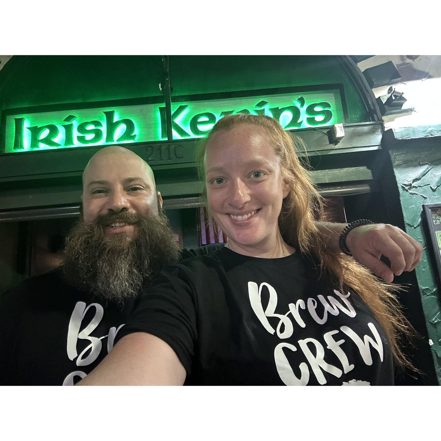 At Irish Kevin's in Key West, FL!