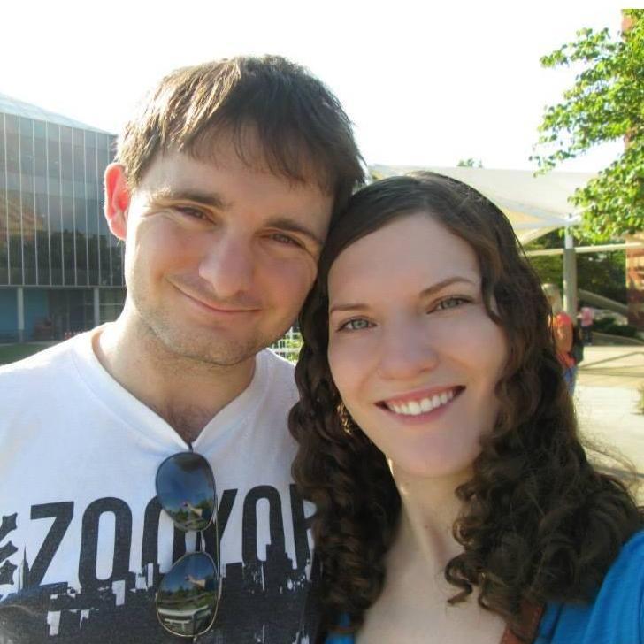 Outside Kimberly's favorite aquarium in Chattanooga, Tennessee August 2014