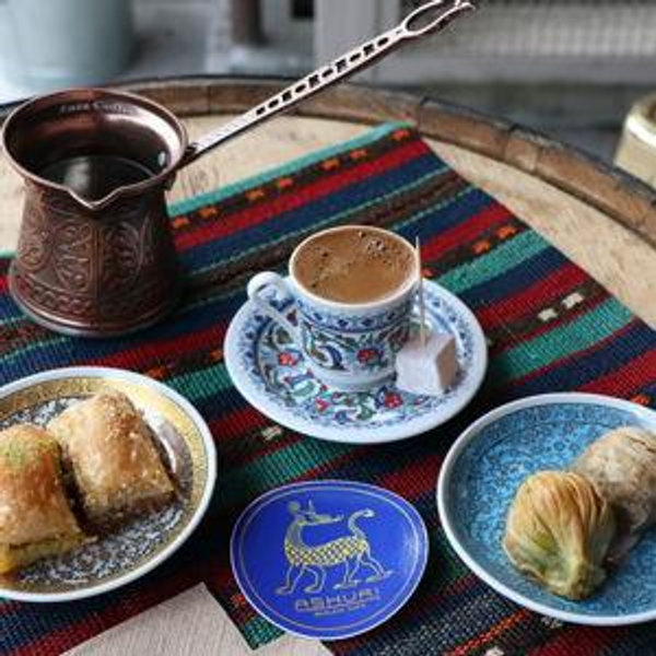Baklava and coffee date