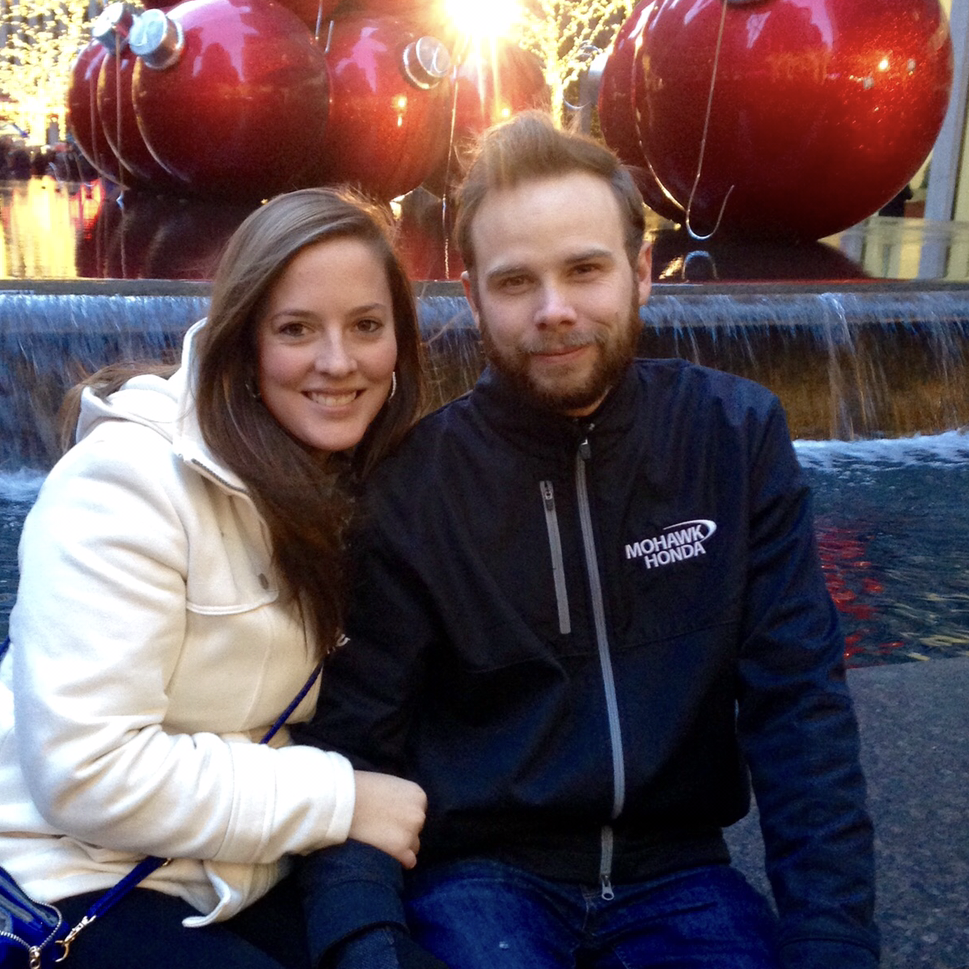 One of our many adventures. NYC at Christmas time