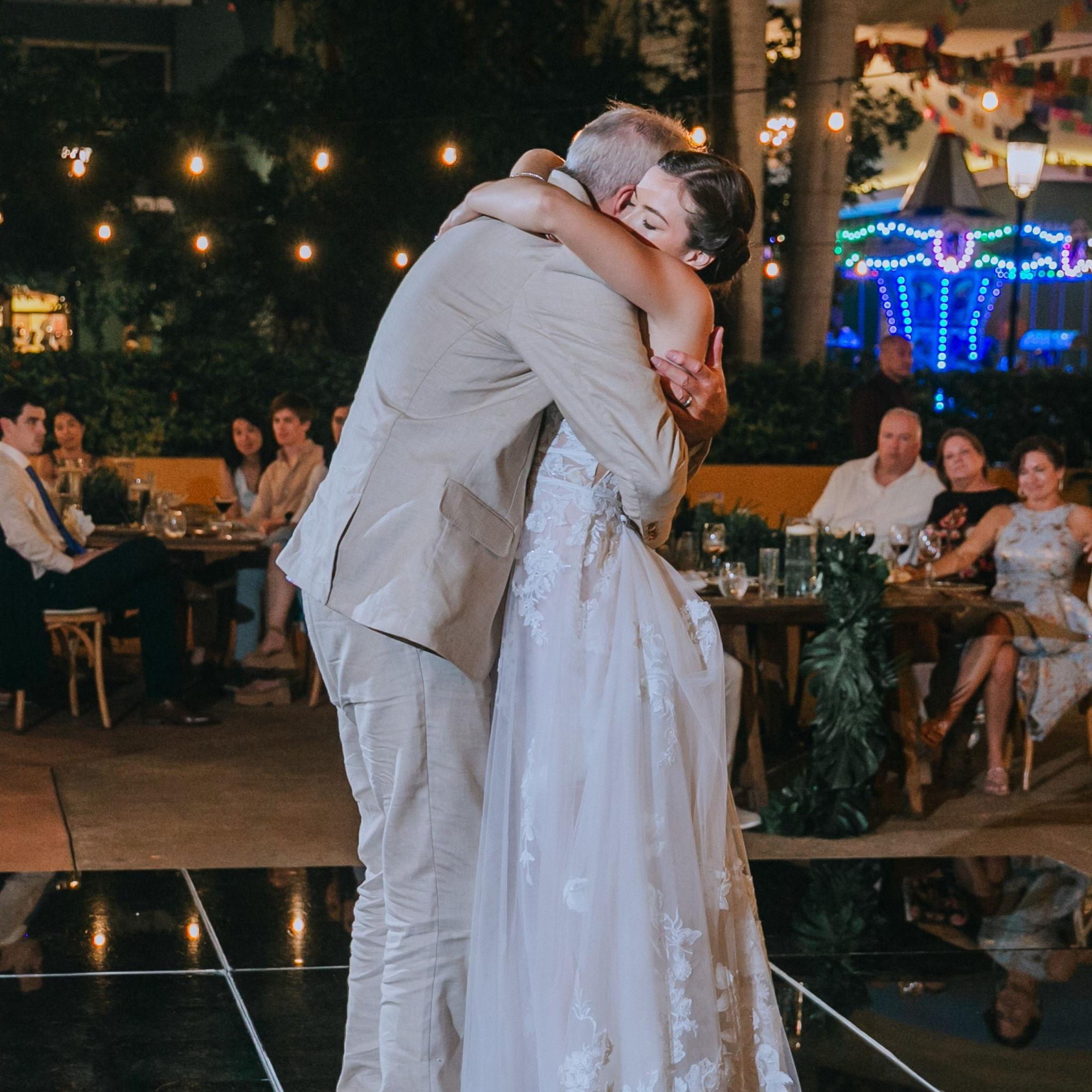 Katie danced with her dad to Zac Bown Band's The Man Who Loves You the Most.