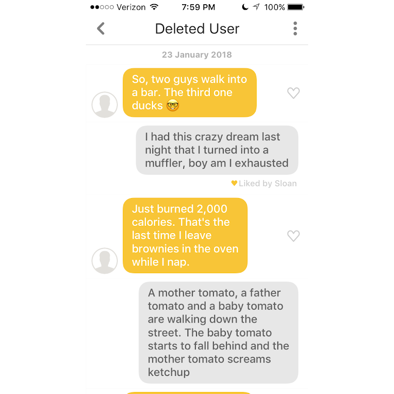 Sloan = yellow. Her signature 1-line opener that started it all