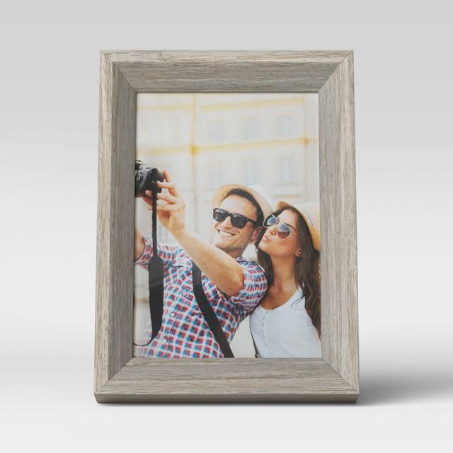 4" x 6" Wedge Picture Frame Gray - Room Essentials™