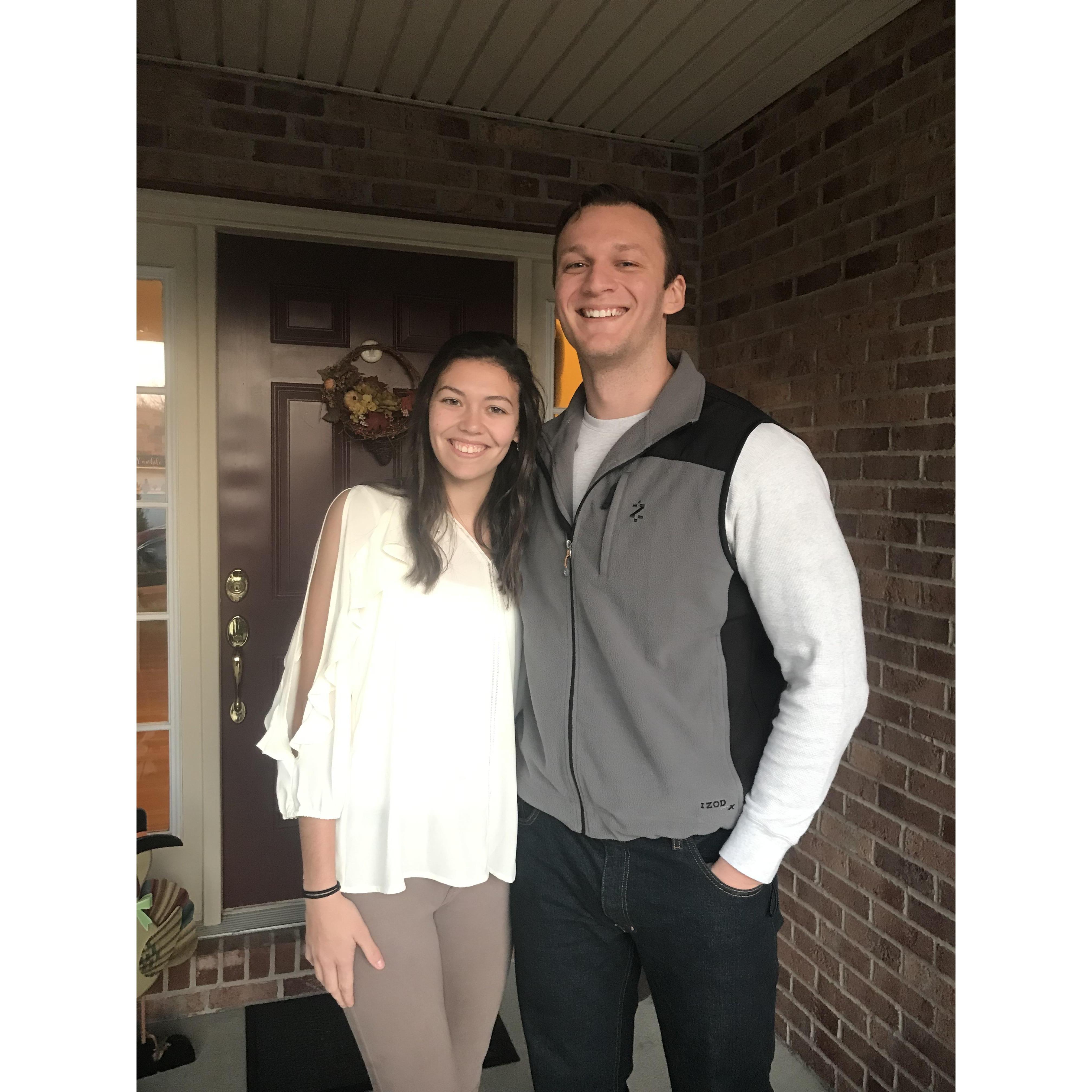 1st Thanksgiving together